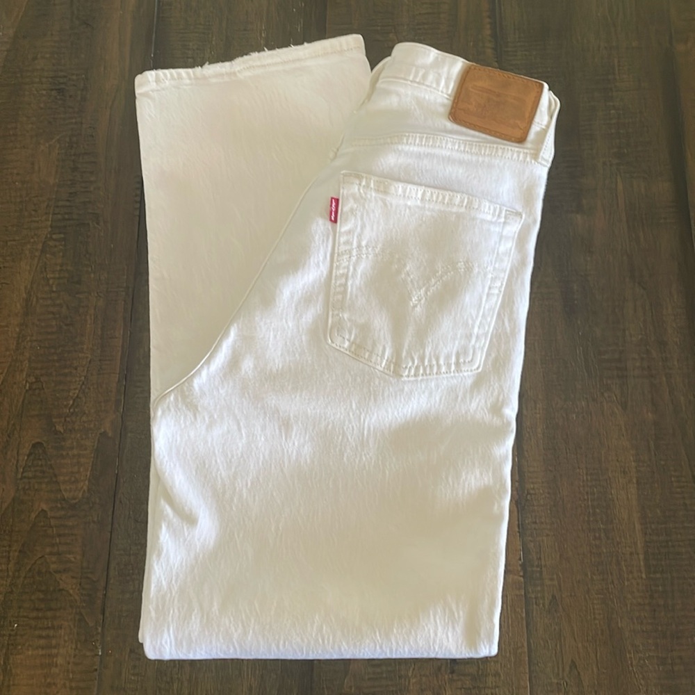 Levi Ribcage Straight Ankle Jeans
